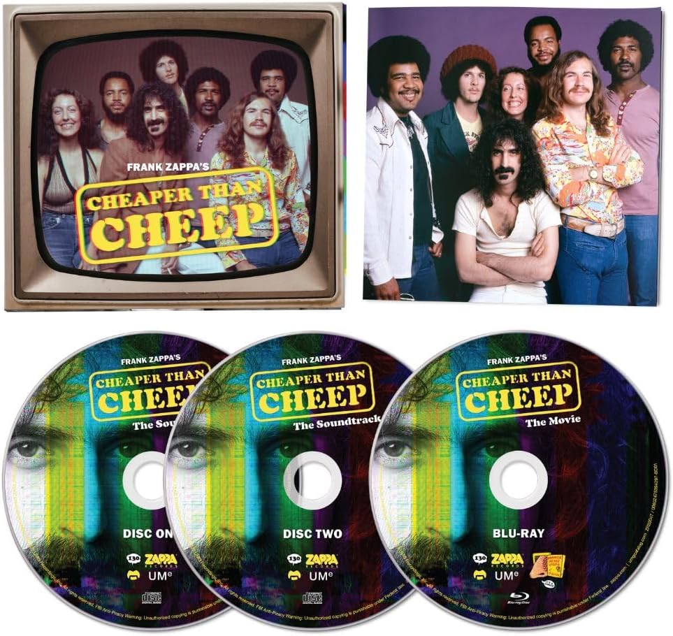 Frank Zappa - Cheaper Than Cheap 2 CD + Blu - Ray Set - 2 - CD - Orchard Records