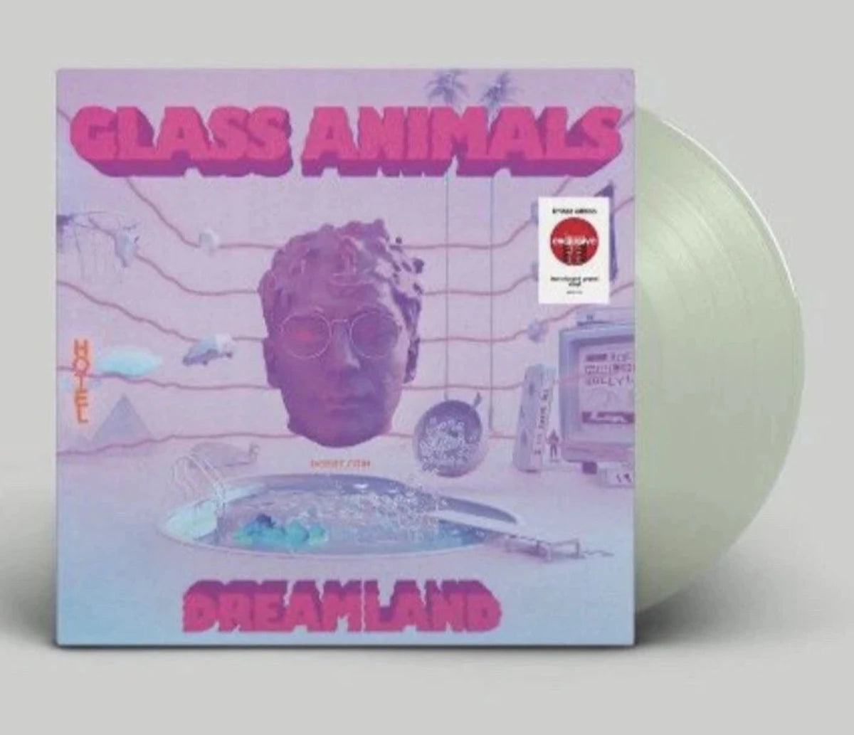 Dreamland green vinyl LP by Glass Animals alternative pop album