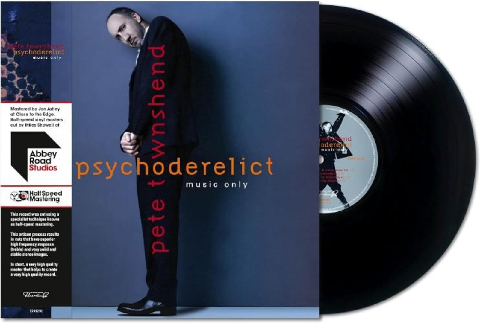 Pete Townshend - Psychoderelict 2 LP Set Half Speed Mastered - 2 - LP - Orchard Records