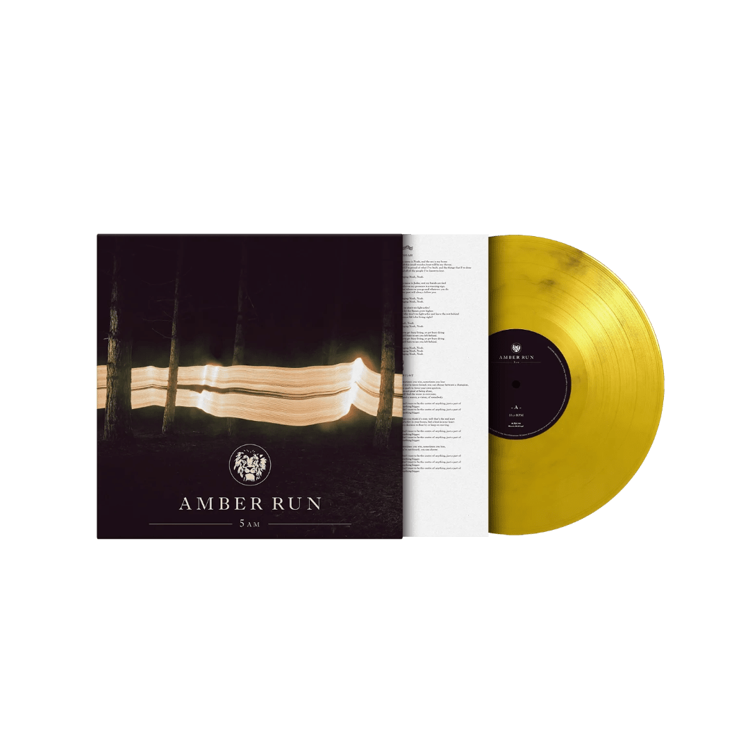 Amber Run 5AM coloured vinyl record indie rock album cover