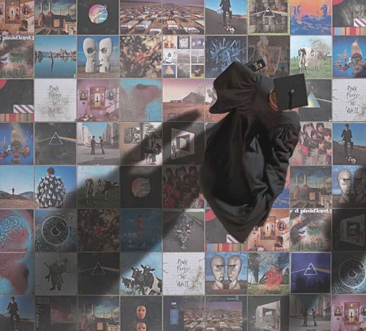 Pink Floyd 16-track compilation album with original Storm Thorgerson cover art