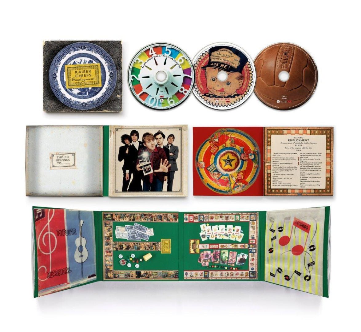 Kaiser Chiefs - Employment 20: China Anniversary Edition 3 CD Set cover 1