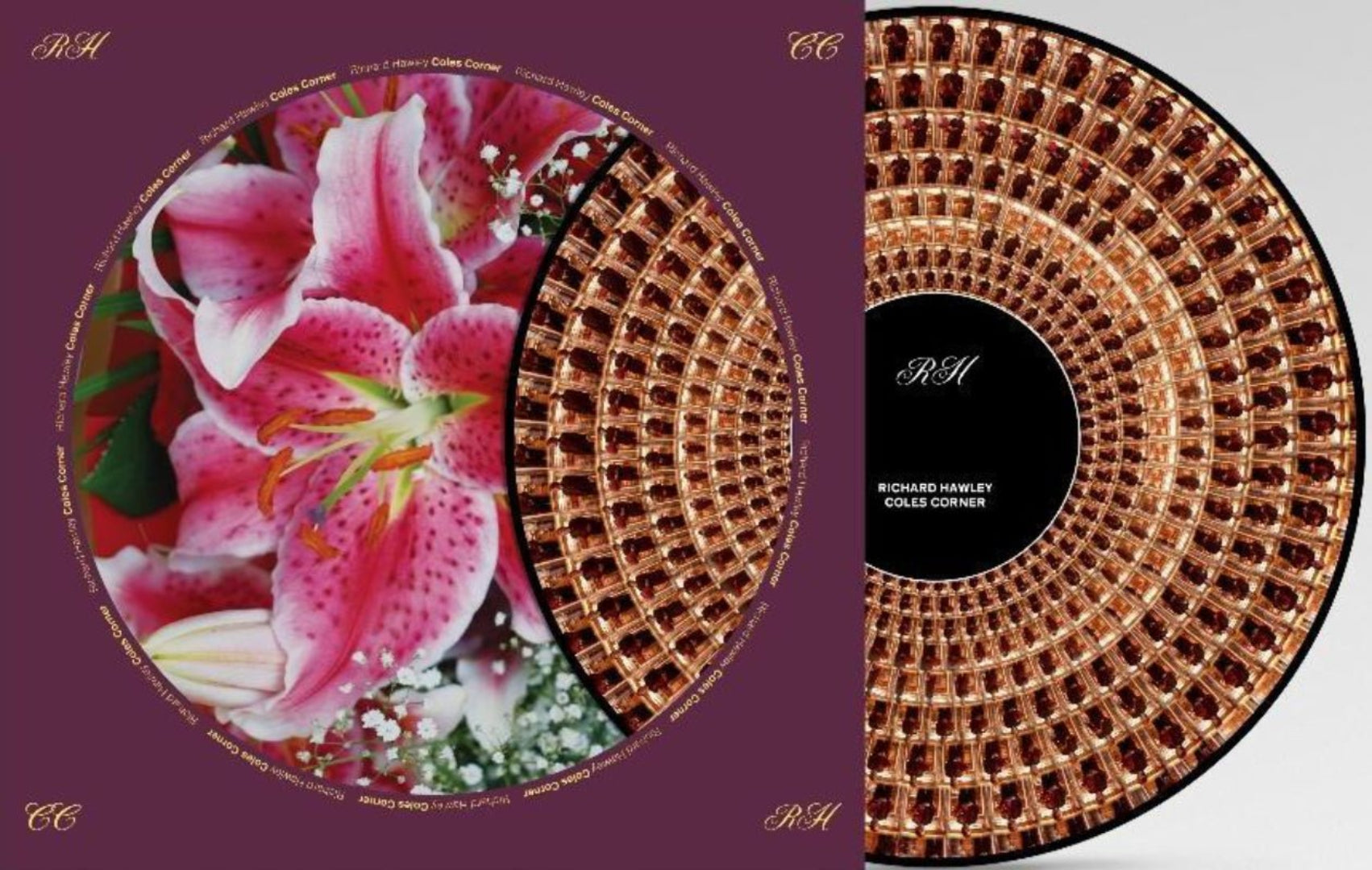 Richard Hawley Coles Corner 20th Anniversary Edition zoetrope Picture Disc cover