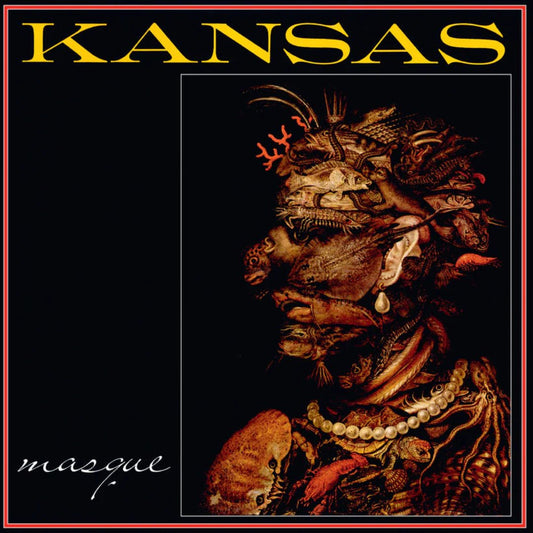 Kansas Masque 50th Anniversary yellow vinyl edition with numbered sleeve