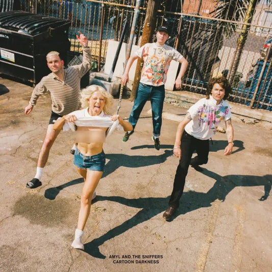 Cartoon Darkness by Amyl and The Sniffers on vinyl LP punk album edition