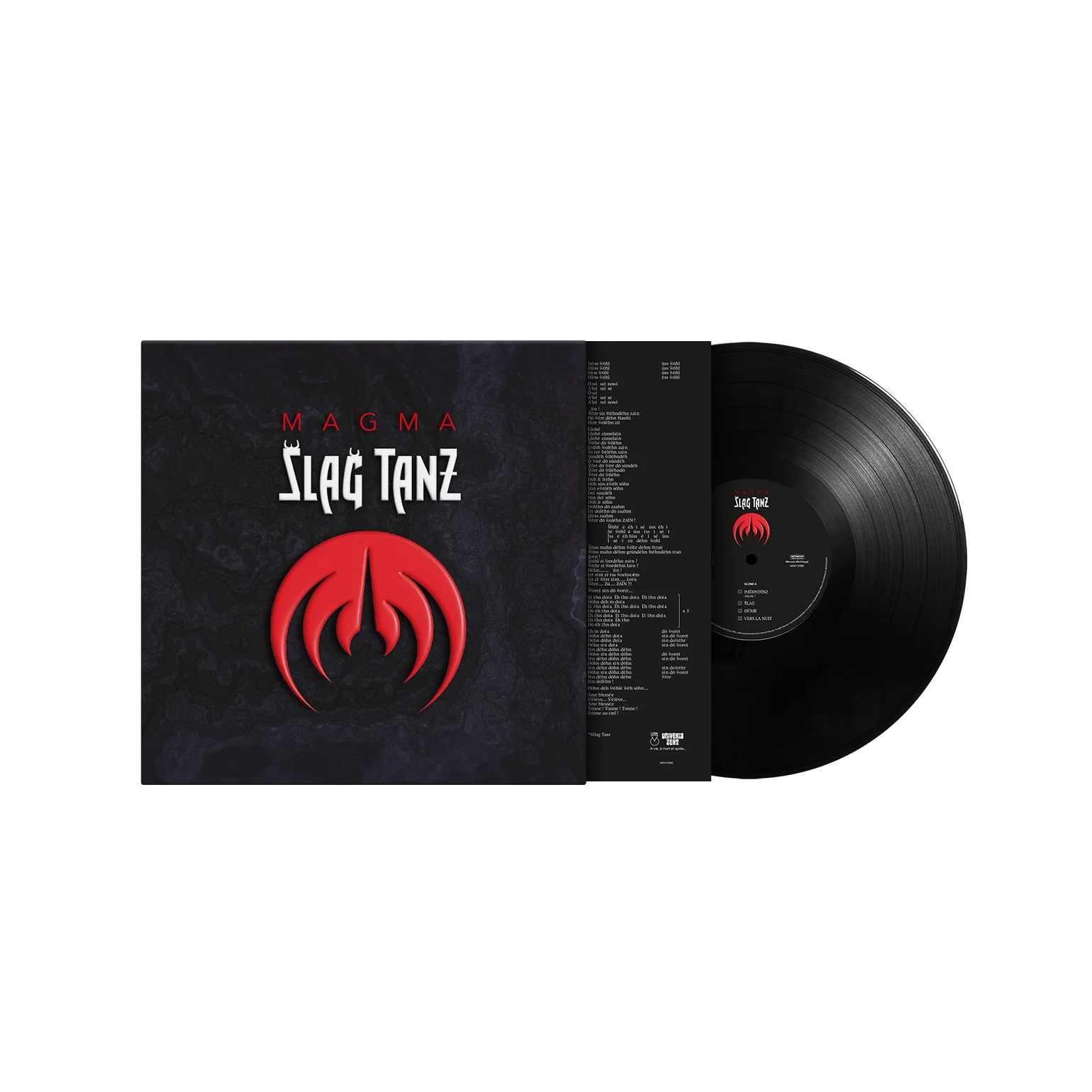 Slag Tanz by Magma remastered 45RPM black vinyl limited to 1500 copies

