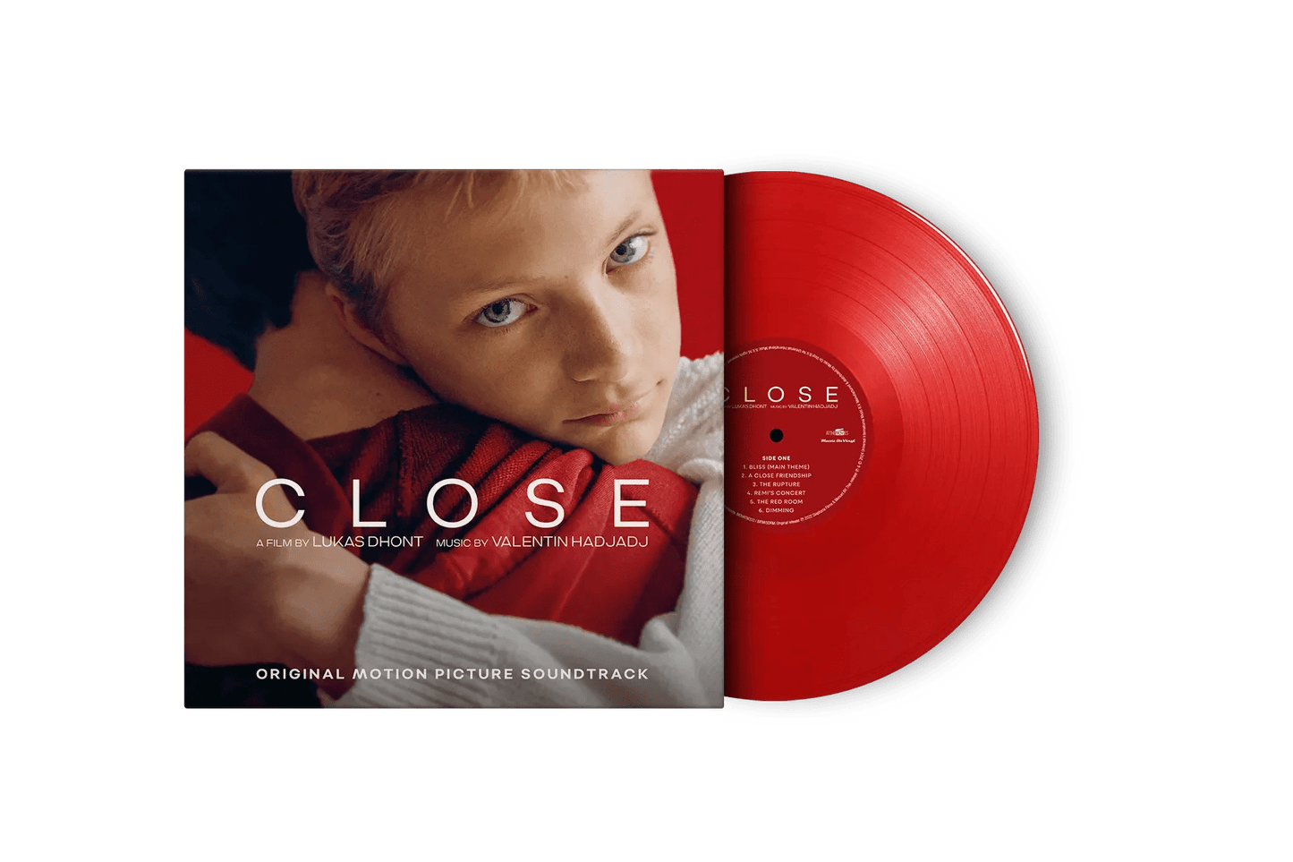 Close soundtrack album composed by Valentin Hadjadj on limited edition red colour vinyl

