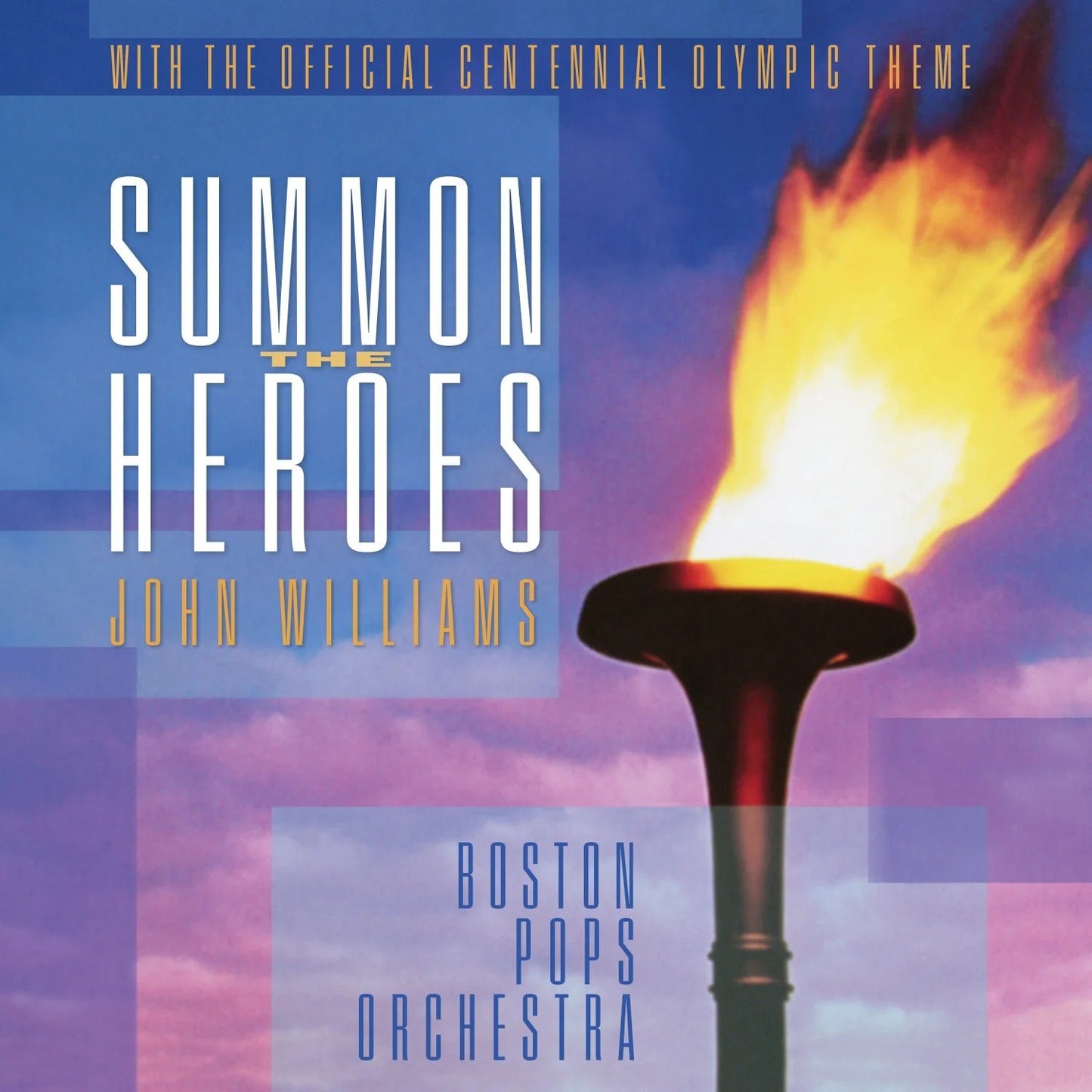 Front cover of Summon The Heroes by John Williams with Boston Pops Orchestra