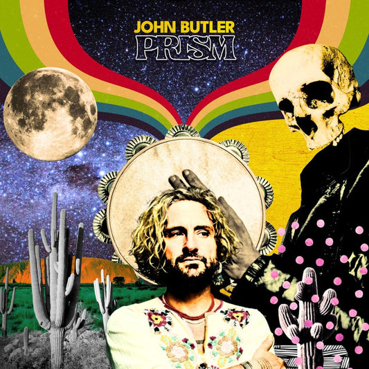 John Butler - Prism (BEC5616137) 2 LP Set Blue & Yellow Vinyl cover