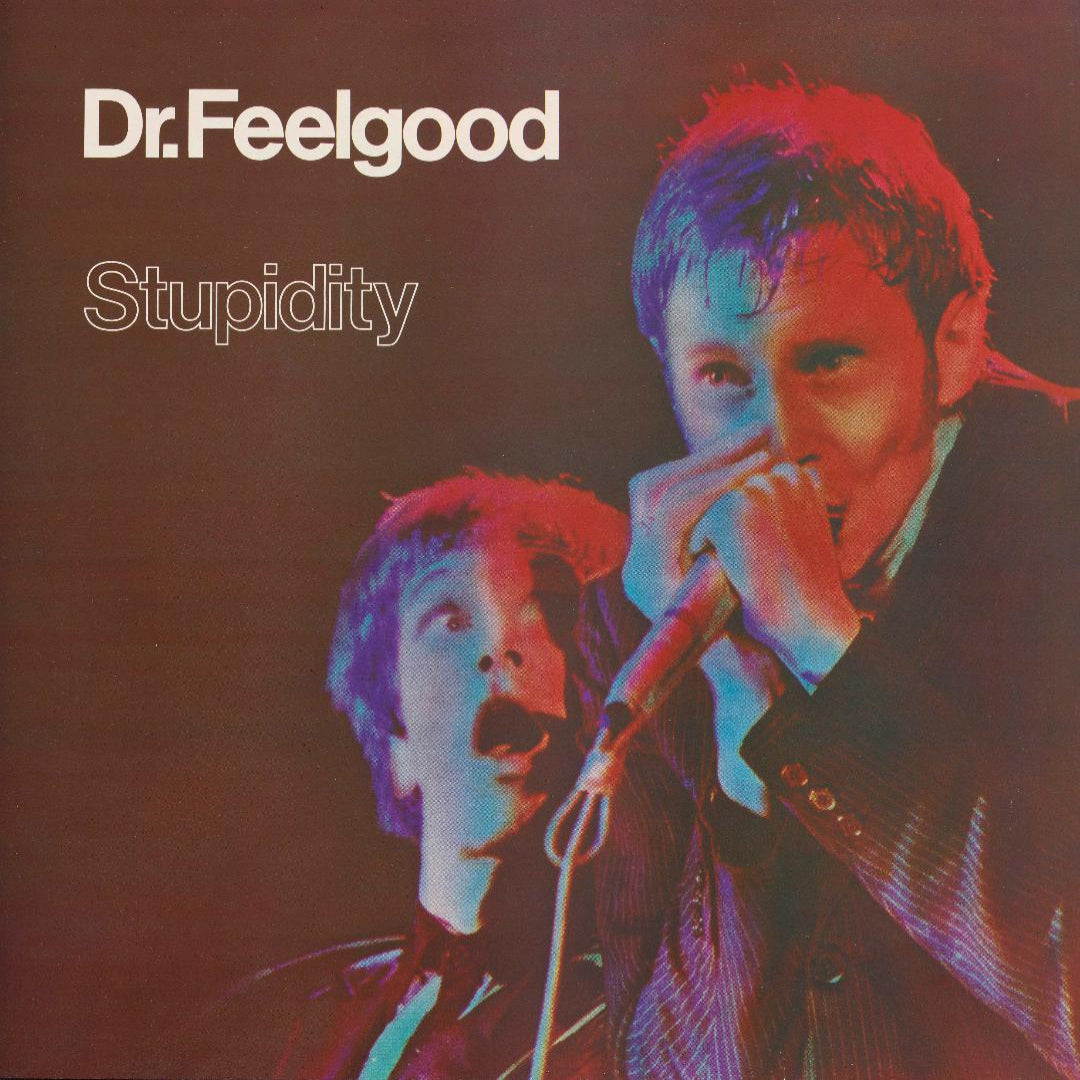 Dr. Feelgood Stupidity LP live British pub rock rhythm and blues vinyl album