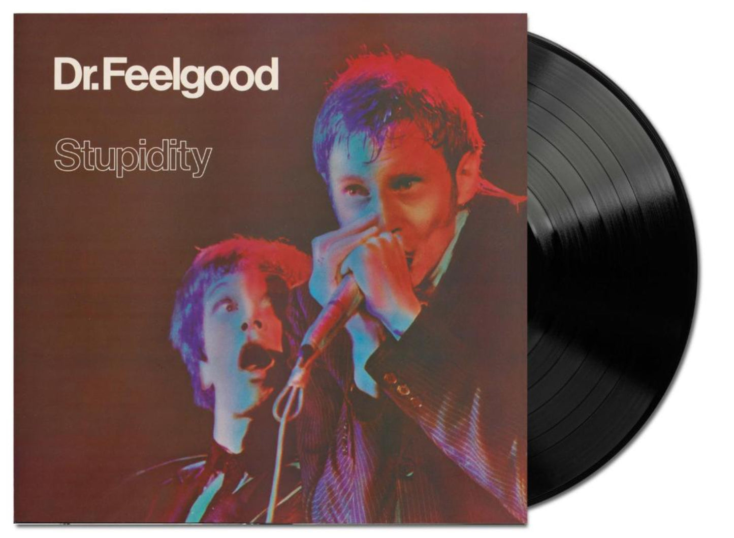 Dr. Feelgood Stupidity LP live British pub rock rhythm and blues vinyl album