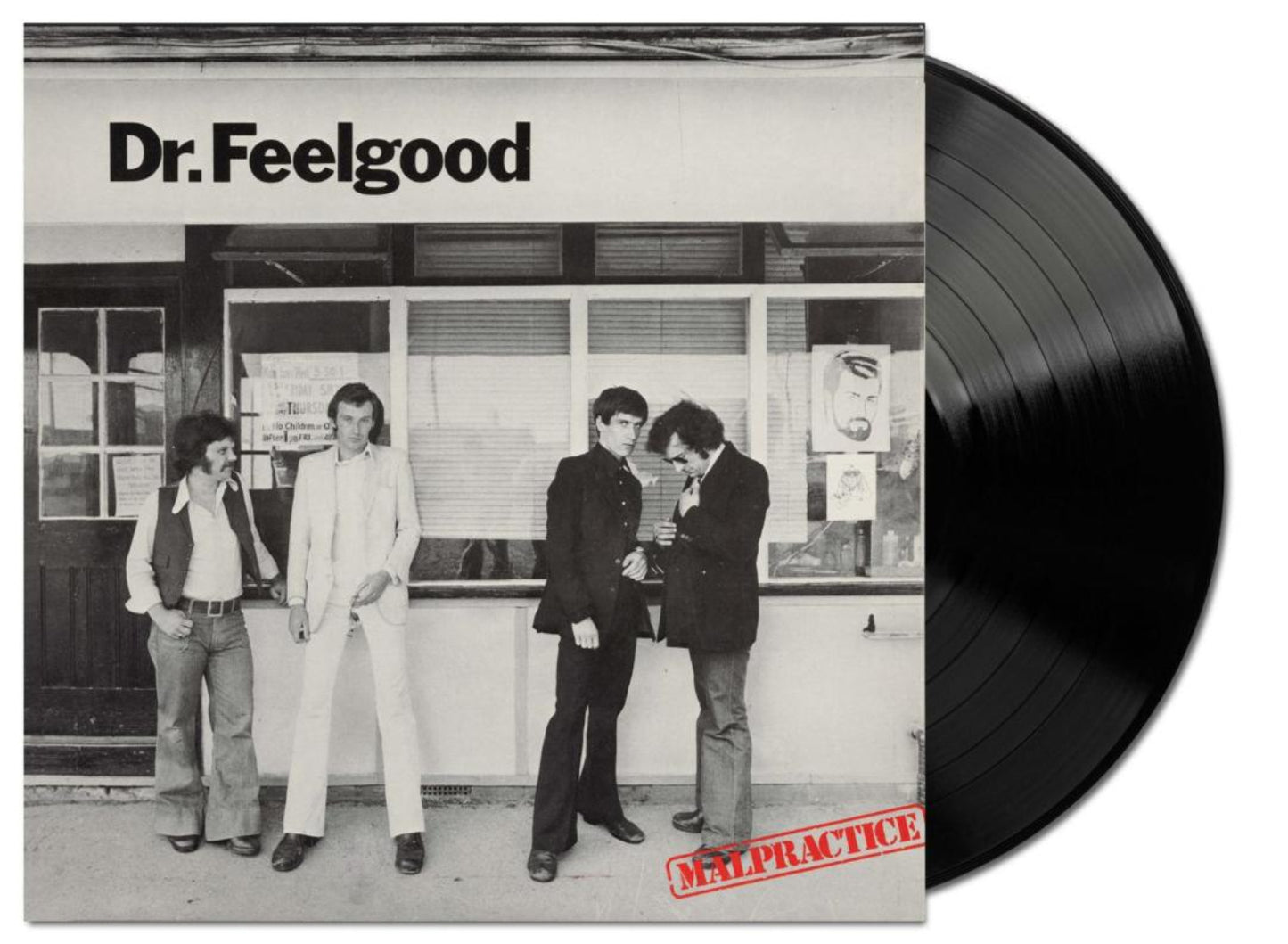Dr. Feelgood Malpractice LP energetic R&B rock album