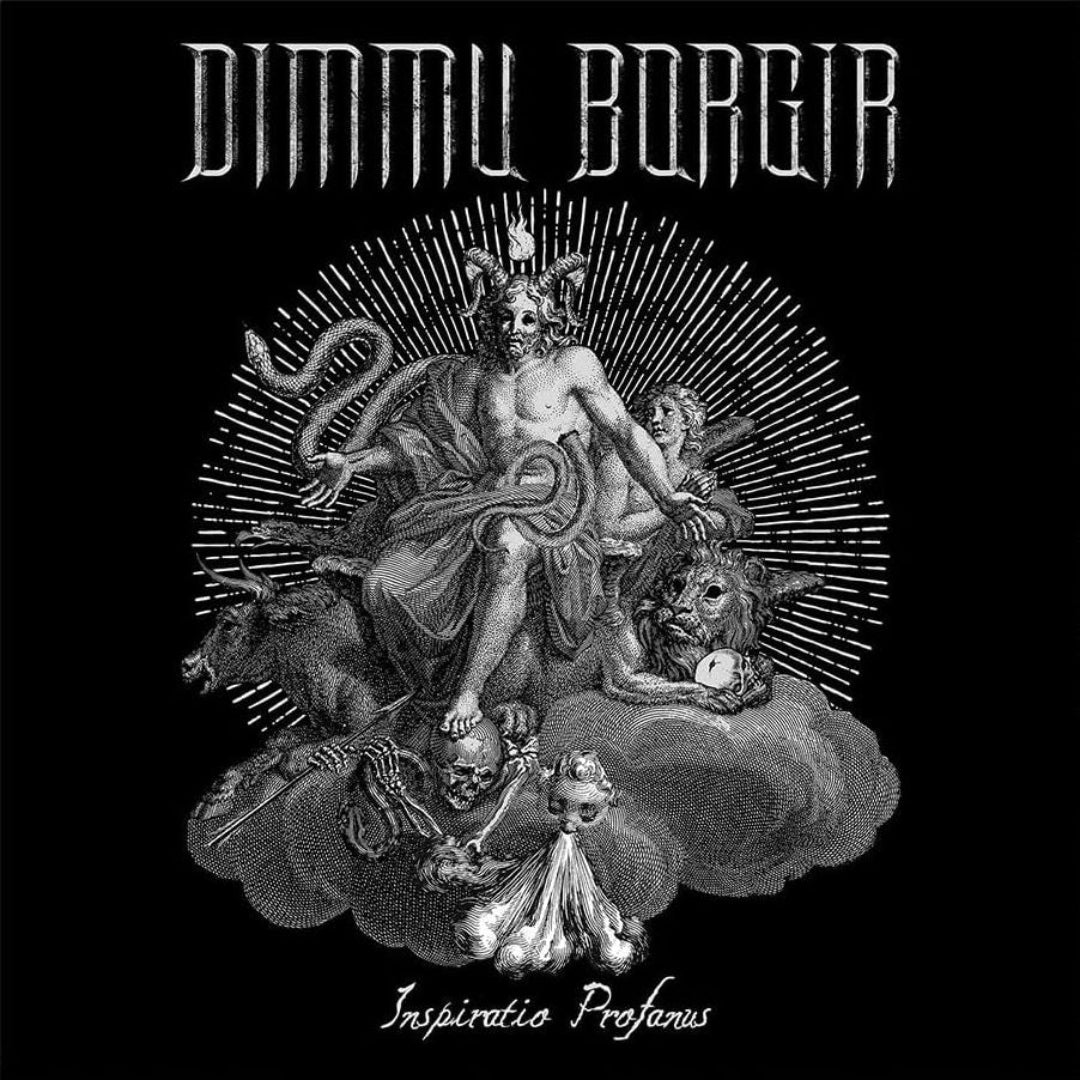 Dimmu Borgir Inspiratio Profanus LP white black splatter symphonic black metal vinyl