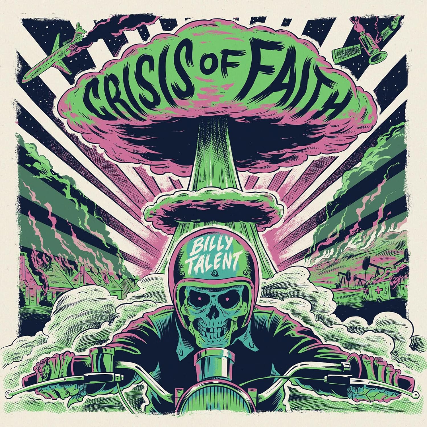 Billy Talent Crisis Of Faith LP punk rock alternative vinyl album cover
