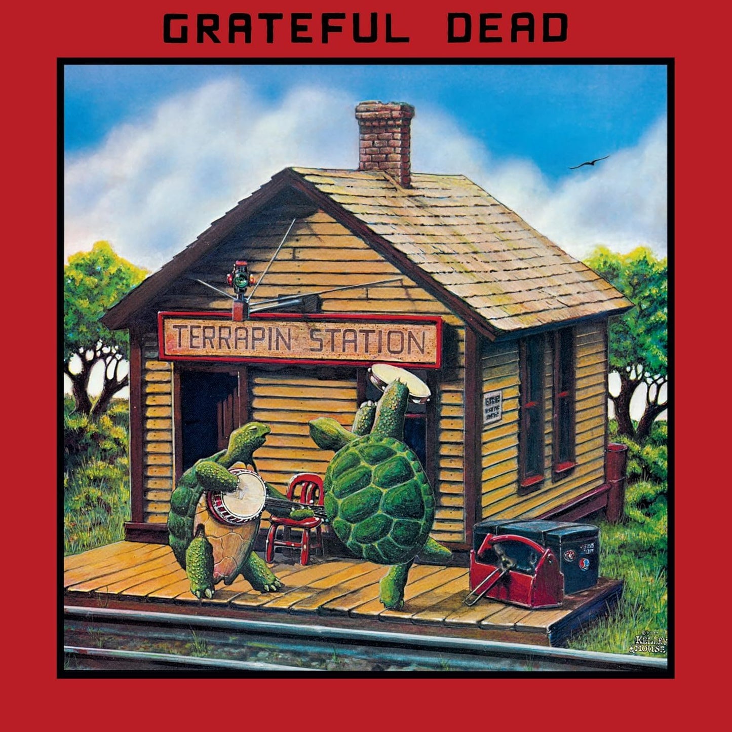 Grateful Dead Terrapin Station LP classic rock vinyl album cover artwork