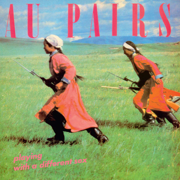 Au Pairs - Playing With A Different Sex (MOVLP3778G) LP Green Vinyl cover