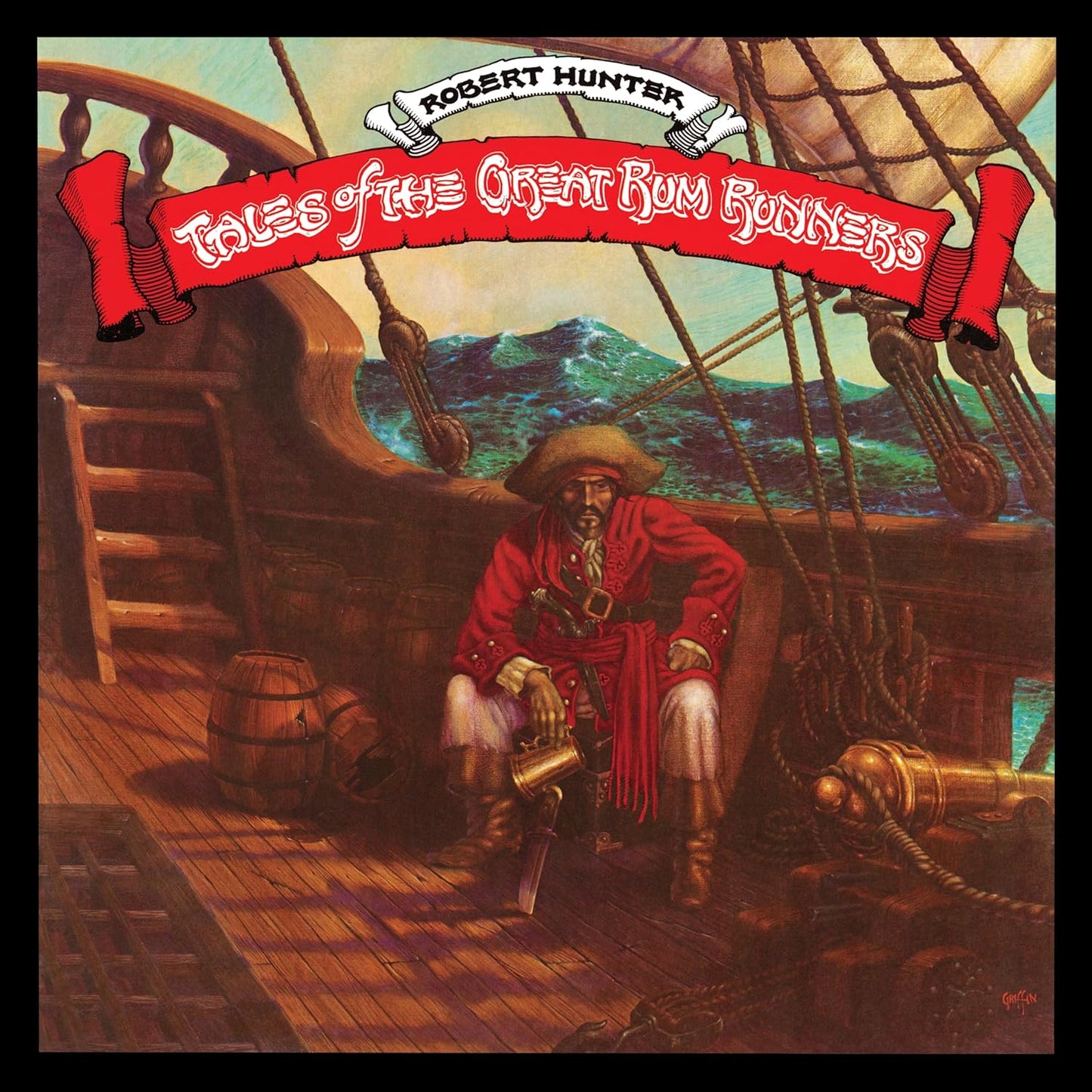 Robert Hunter Tales Of The Great Rum Runners 2LP folk rock vinyl album