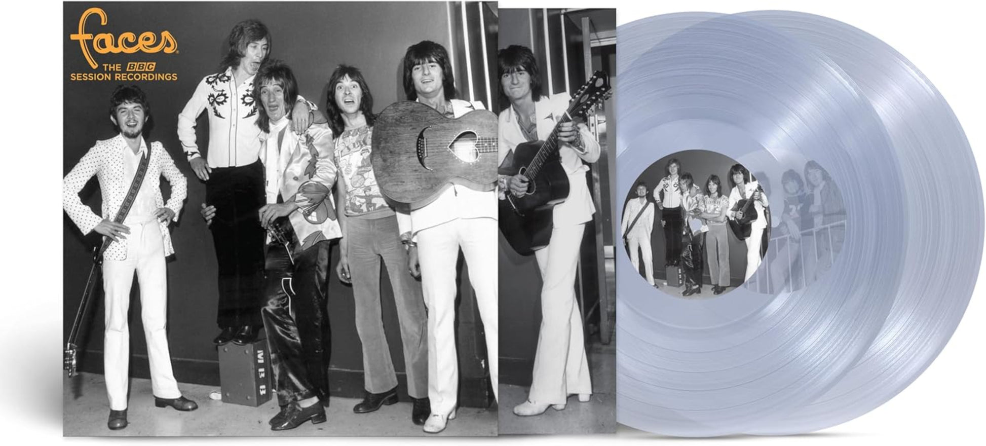 Faces BBC Session Recordings double LP clear vinyl live sessions