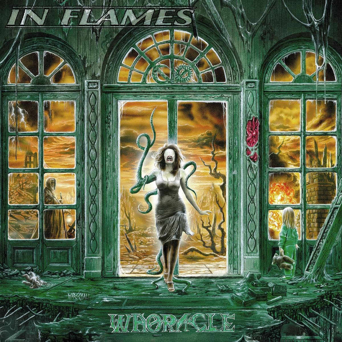 Coloured vinyl reissue of In Flames’ Whoracle, the band’s influential 1997 metal album.