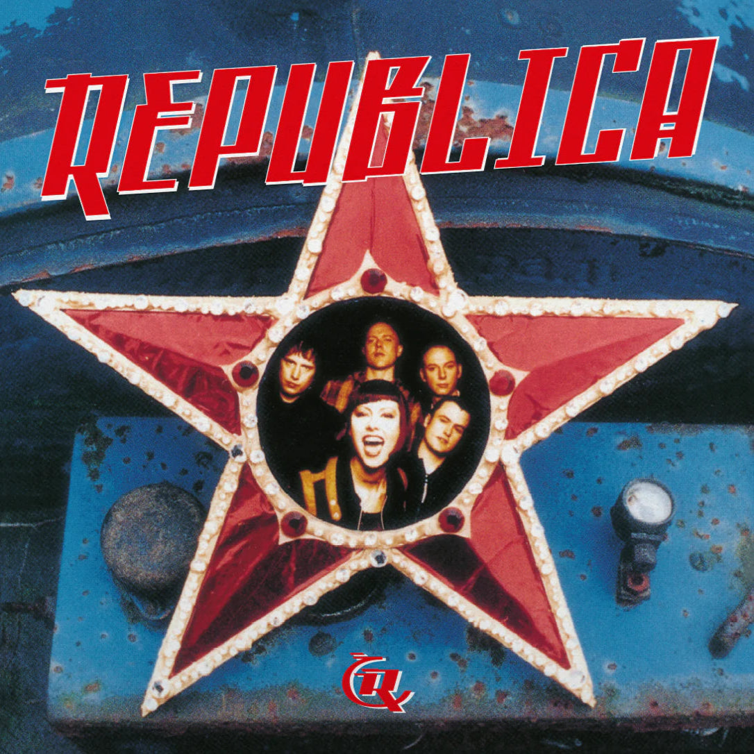 Republica Republica 2 LP black red Cornetto vinyl electronic rock album