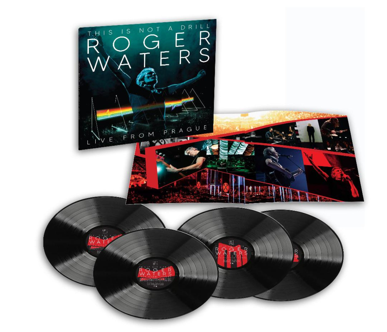 This Is Not A Drill Live From Prague 4LP by Roger Waters concert vinyl