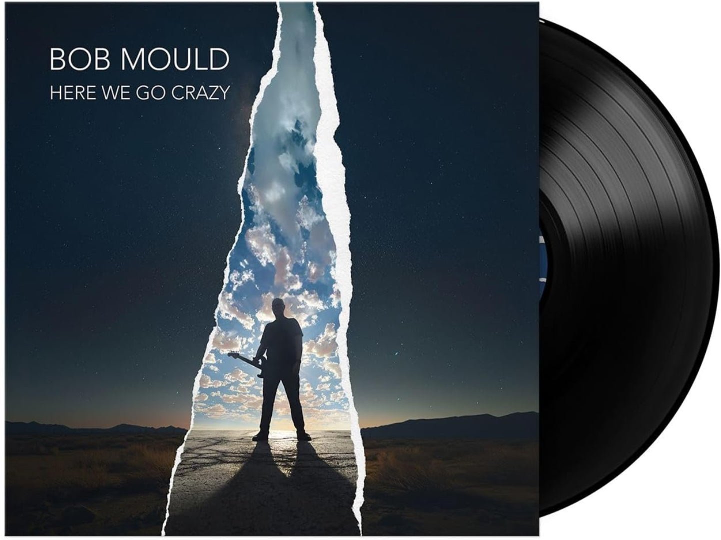 Here We Go Crazy by Bob Mould studio album on vinyl LP