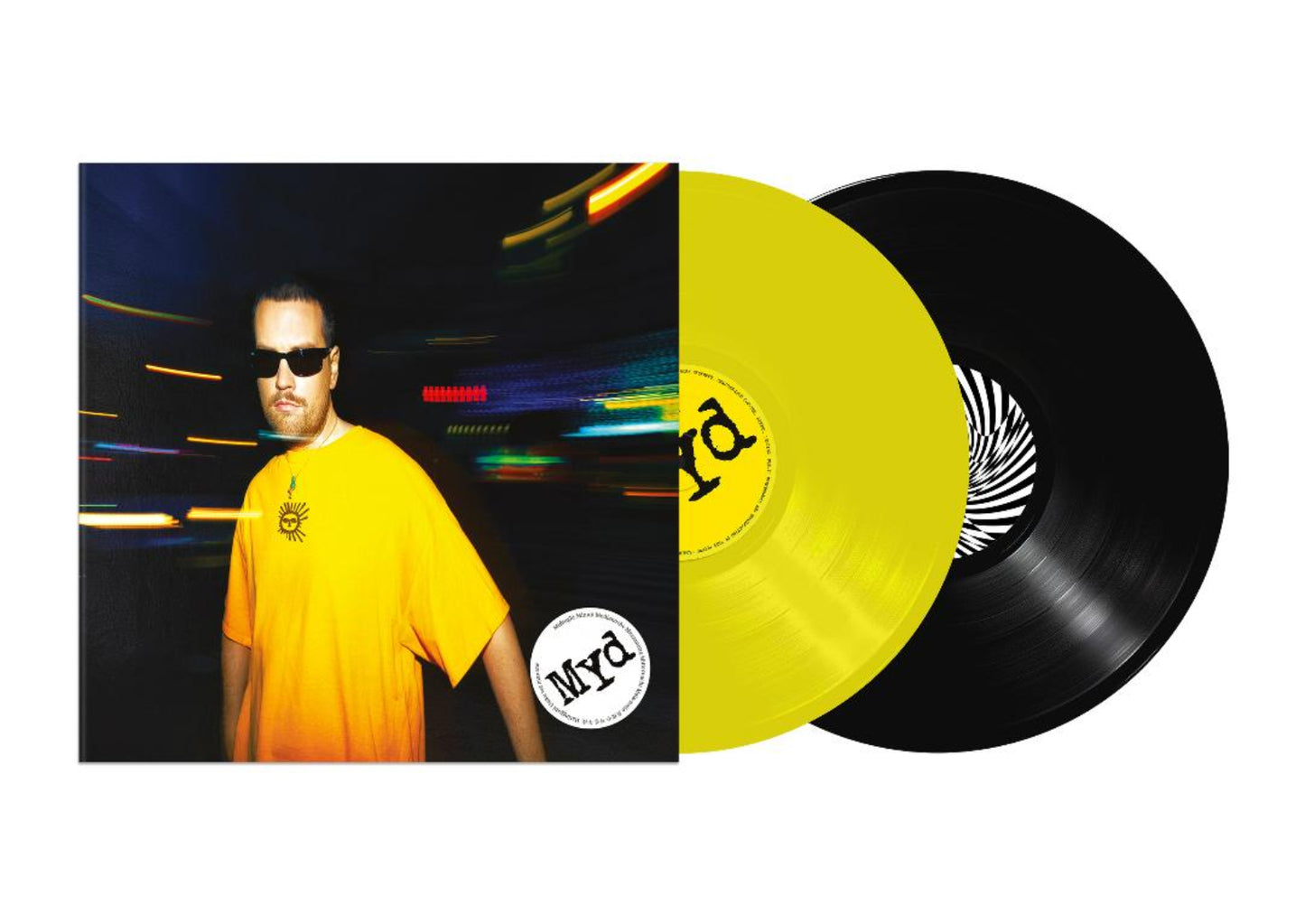 MYD. - Mydnight (BEC5615616) 2 LP Set Black & Yellow Vinyl cover
