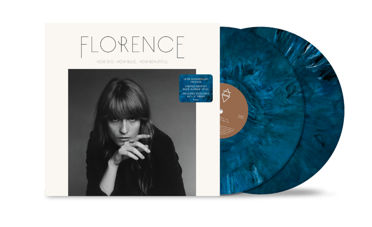 Florence + The Machine - How Big, How Blue, How Beautiful (7820967) 2 LP cover