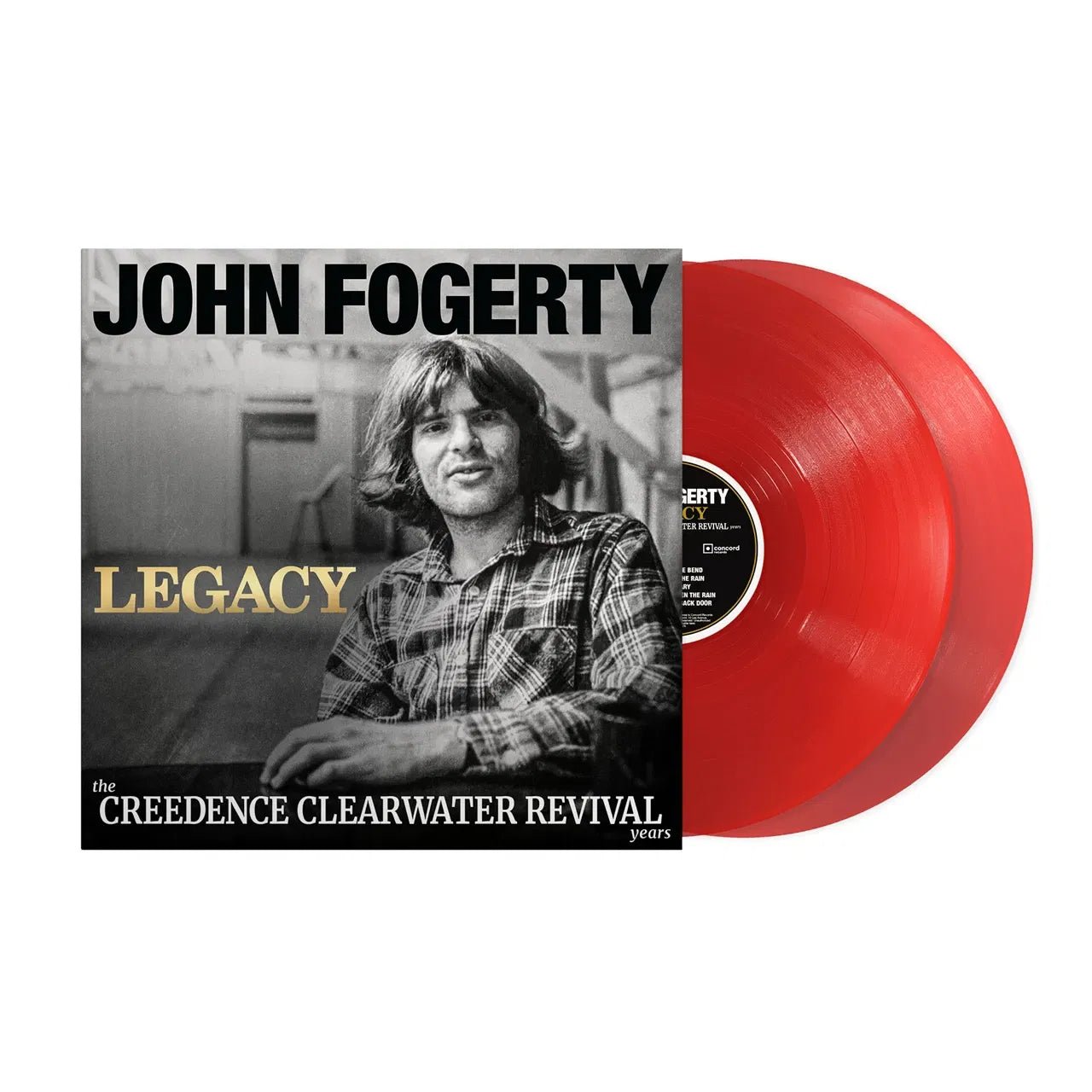 John Fogerty - Legacy: The Creedence Clearwater Revival (CRE3167) 2 LP Ruby Vinyl cover