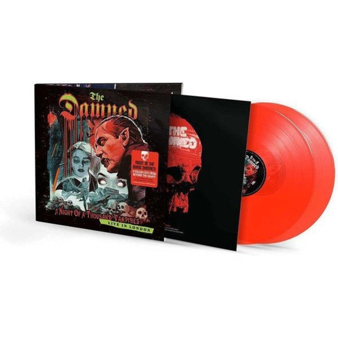 The Damned - A Night Of A Thousand Vampires: Live In London 2 LP Set Red Vinyl - 2 - LP - Orchard Records