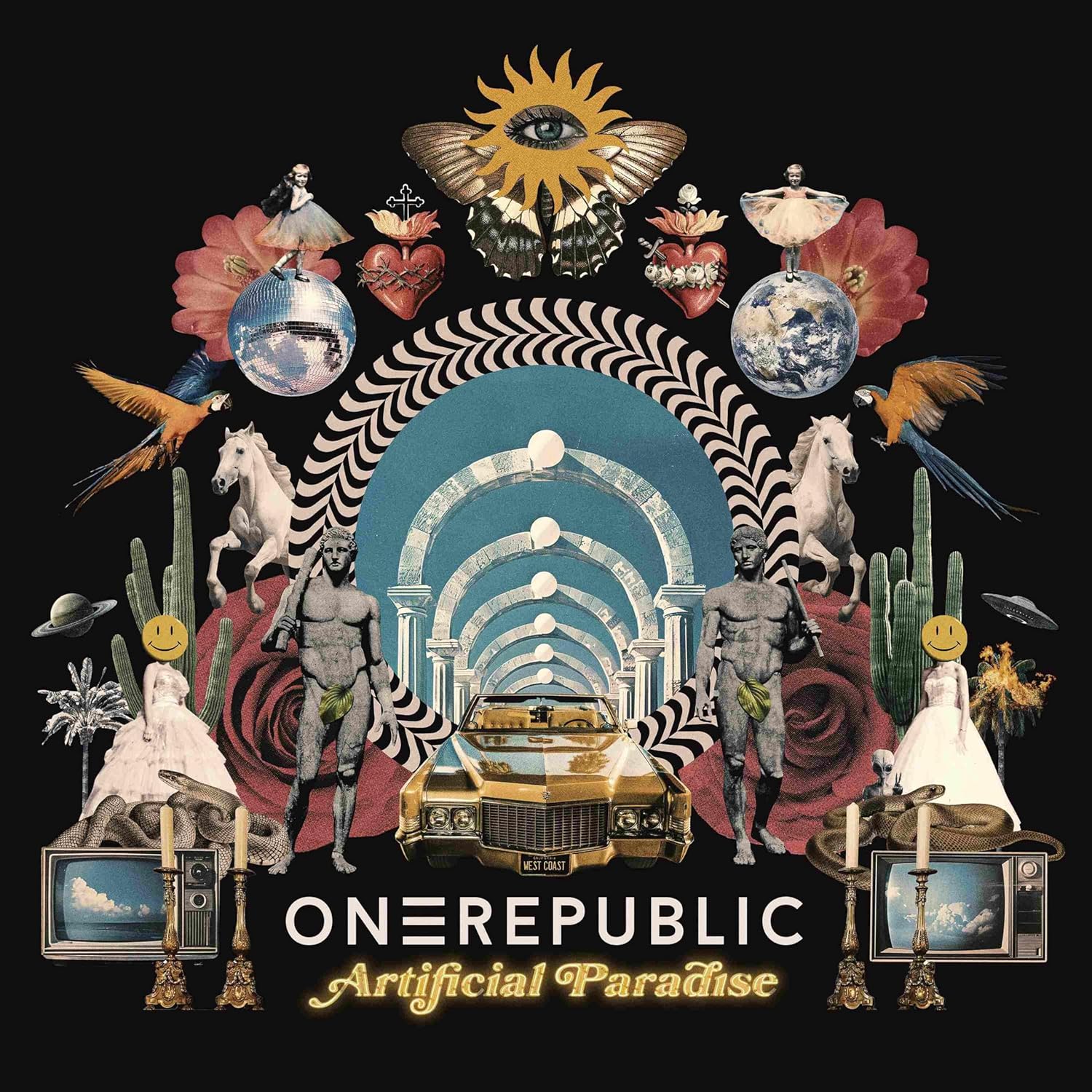 OneRepublic - Artificial Paradise LP Gold Vinyl - 1 - LP - Orchard Records