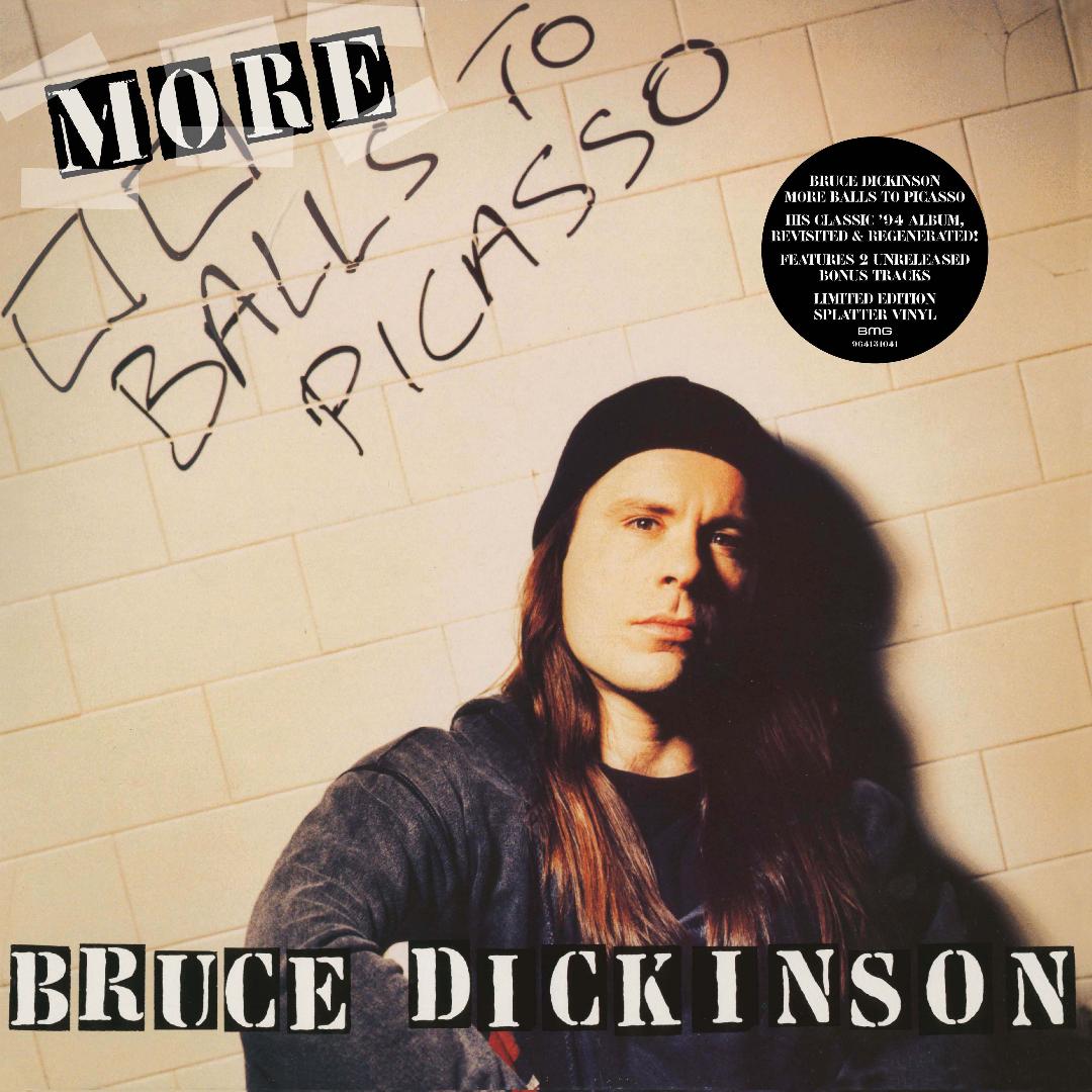Bruce Dickinson - More Balls To Picasso 2 LP Set Splatter Vinyl - 1 - LP - Orchard Records