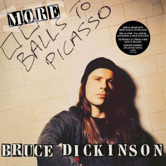 Bruce Dickinson - More Balls To Picasso 2 LP Set Splatter Vinyl - 1 - LP - Orchard Records