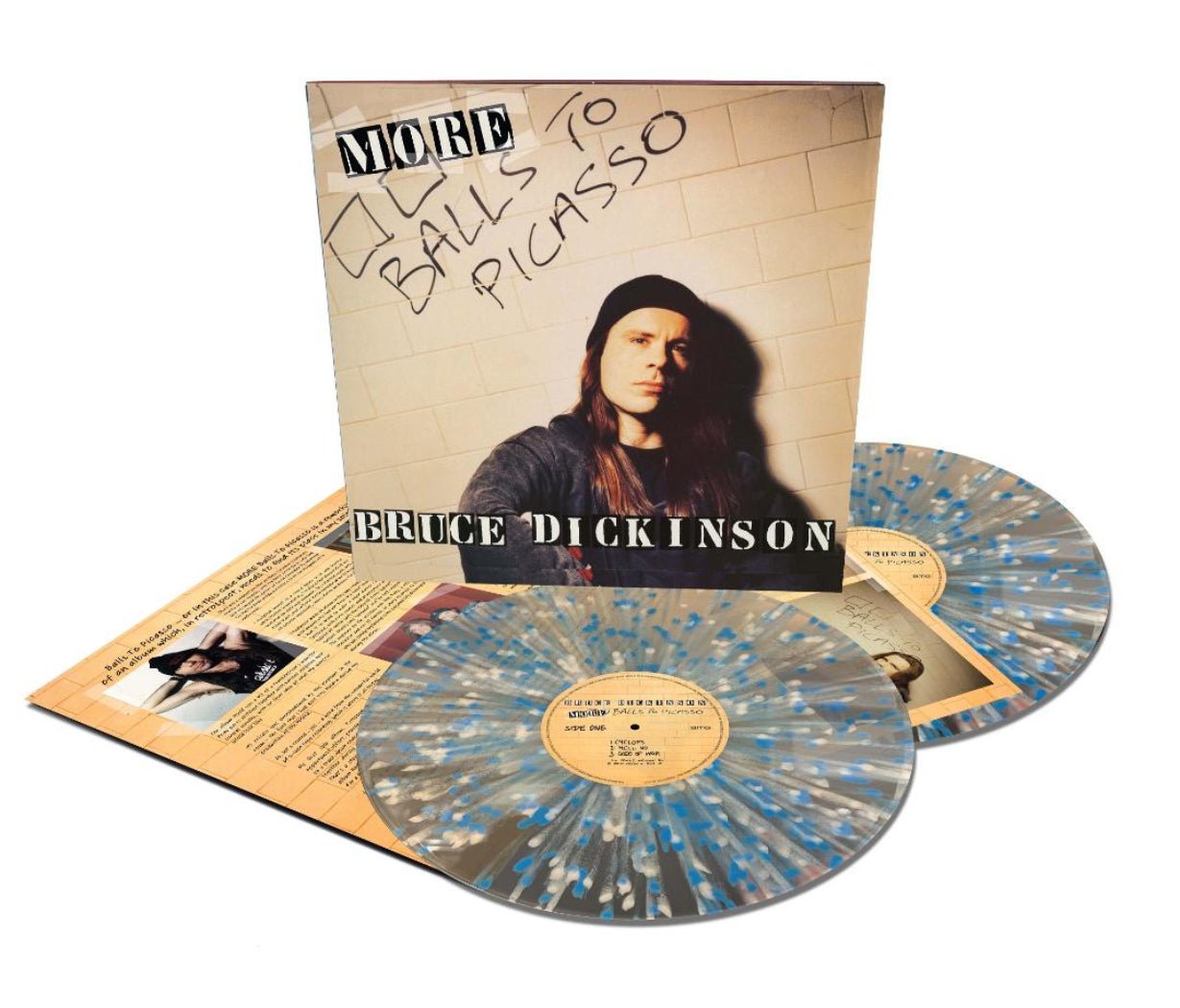 Bruce Dickinson - More Balls To Picasso 2 LP Set Splatter Vinyl - 2 - LP - Orchard Records