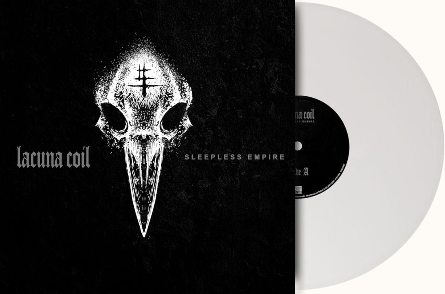 Lacuna Coil - Sleepless Empire LP White Vinyl - 2 - LP - Orchard Records