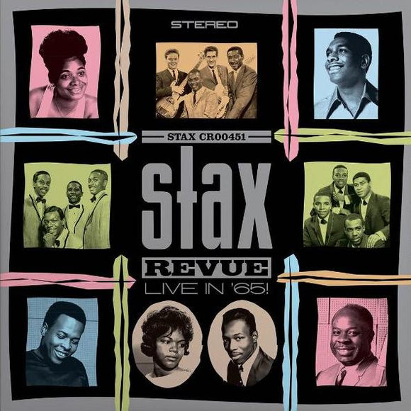Stax Revue 1965 live soul concert vinyl album cover