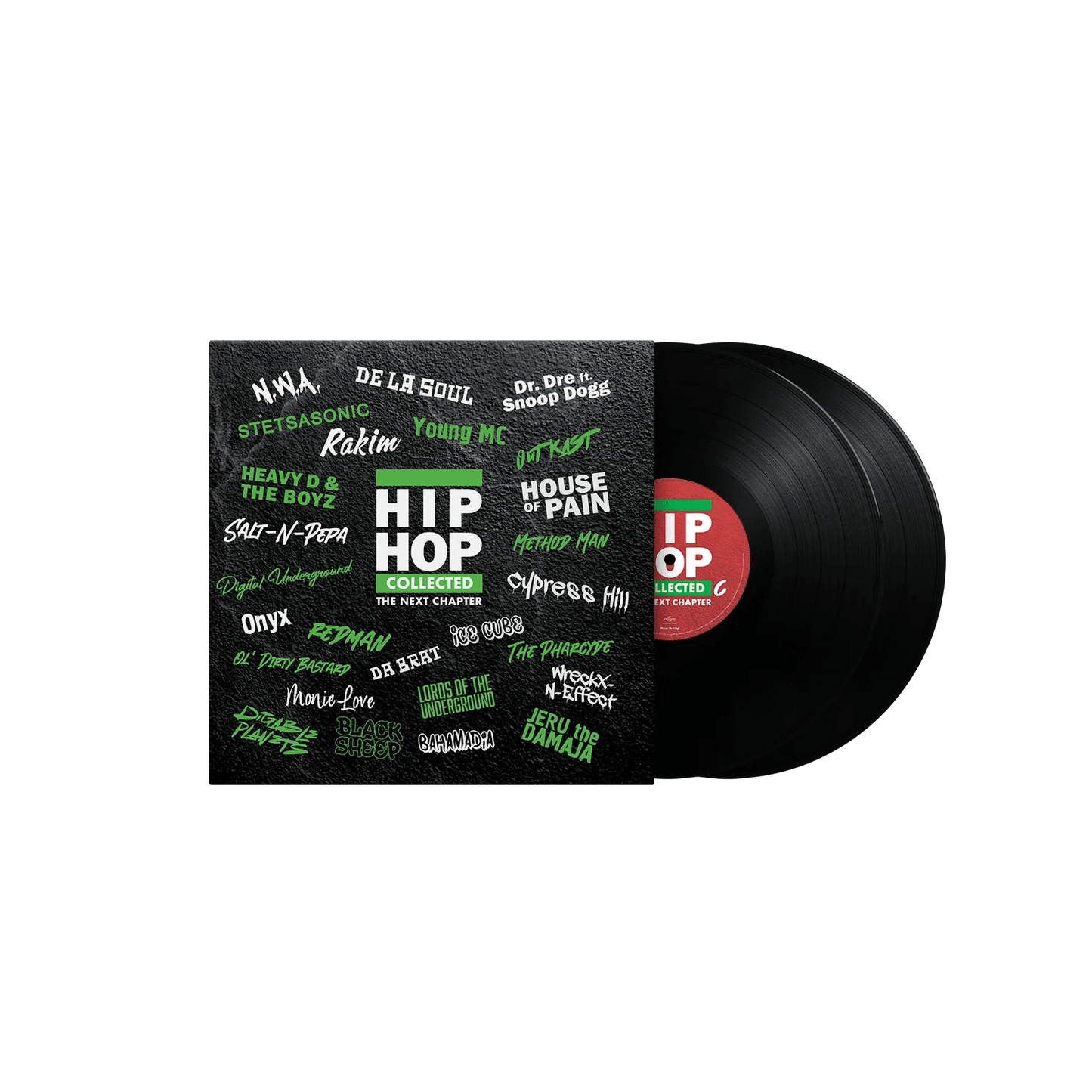 2LP set of Hip Hop Collected – The Next Chapter featuring 90s rap legends