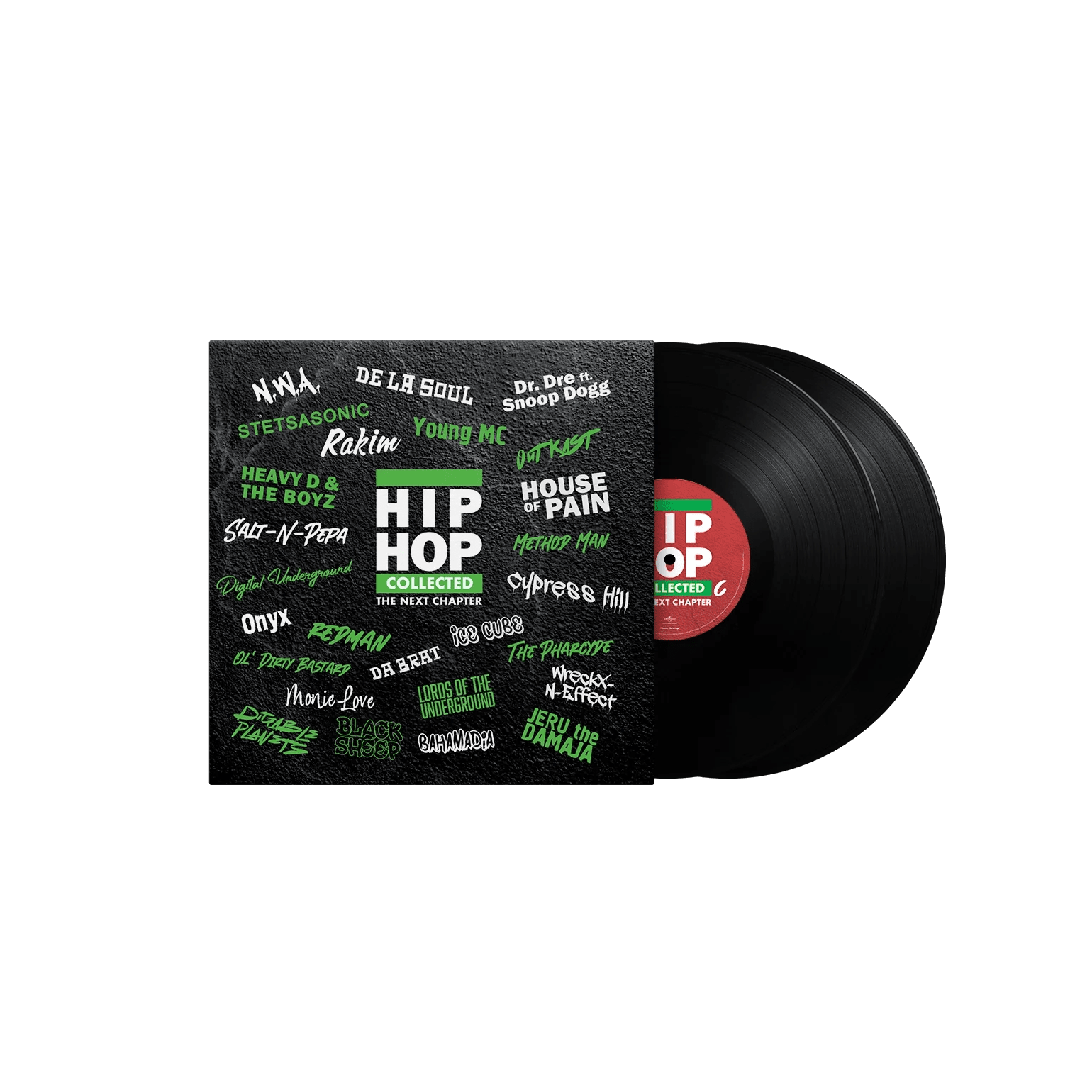 2LP set of Hip Hop Collected – The Next Chapter featuring 90s rap legends