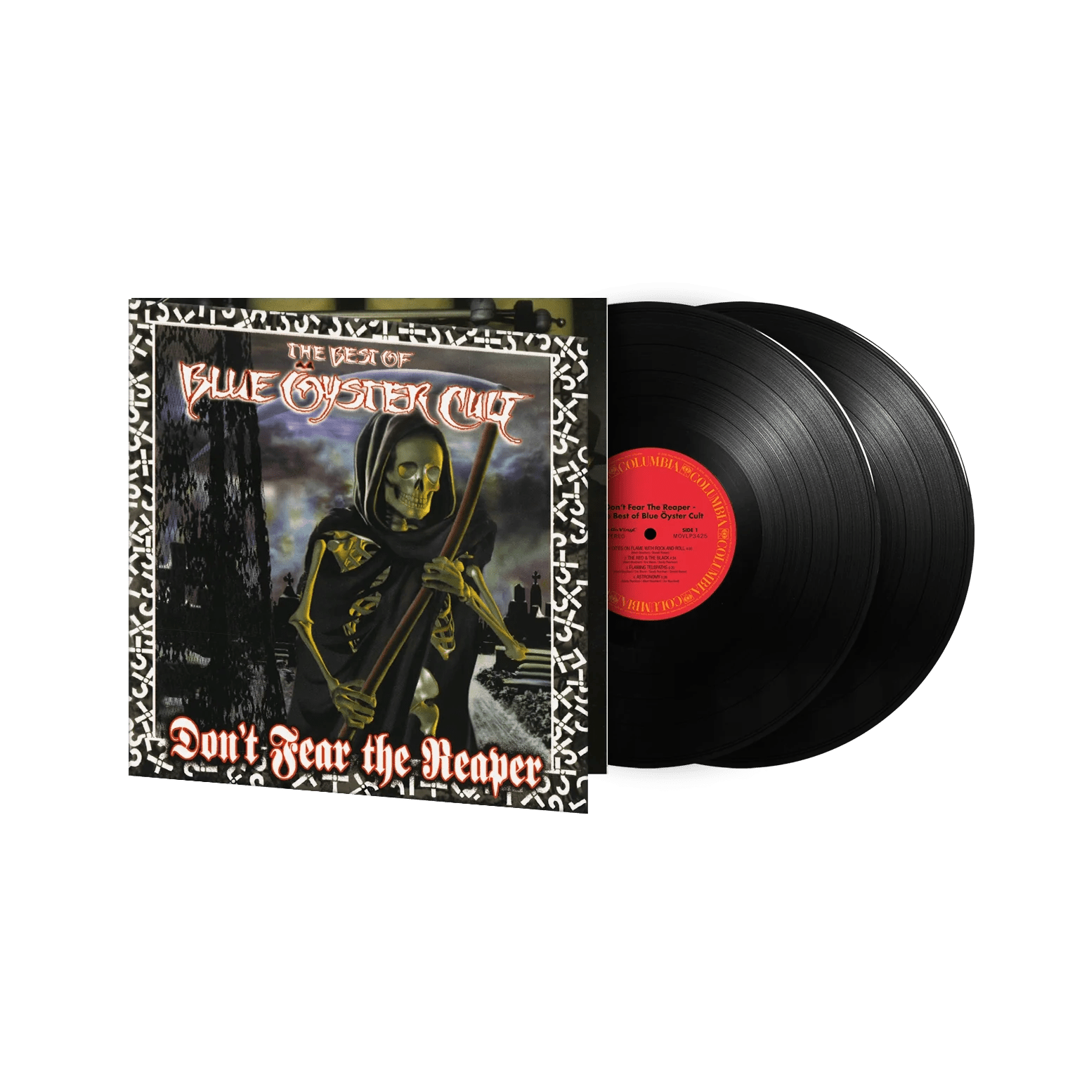 Don’t Fear The Reaper compilation album on vinyl by Blue Öyster Cult