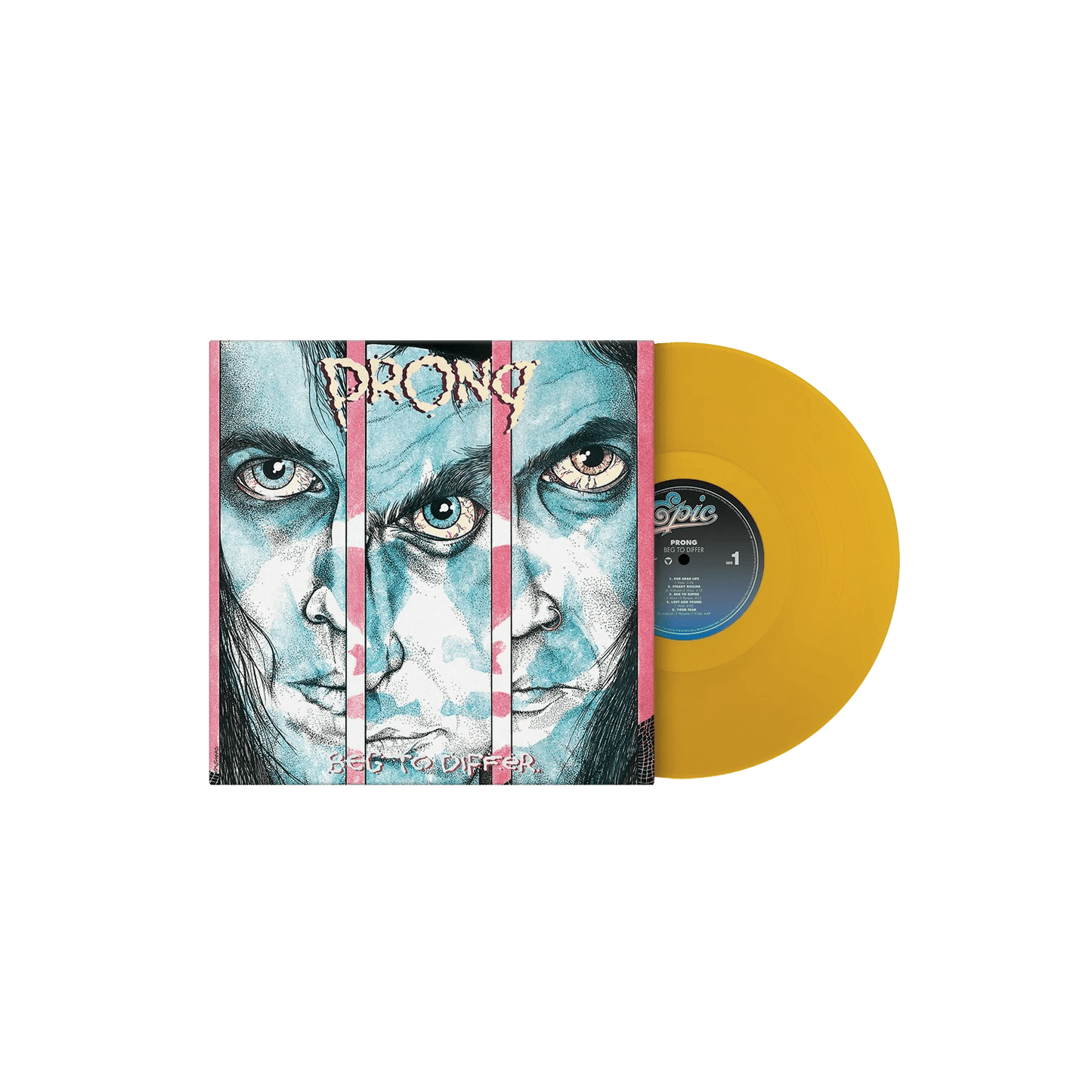 Beg To Differ by Prong LP with insert