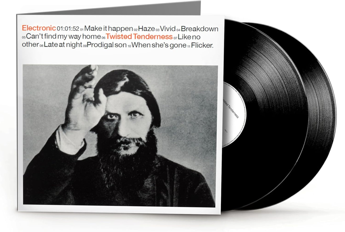Electronic – Twisted Tenderness first vinyl edition cover