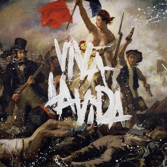 Viva la Vida by Coldplay on eco-friendly clear vinyl pressed from recycled plastic bottles