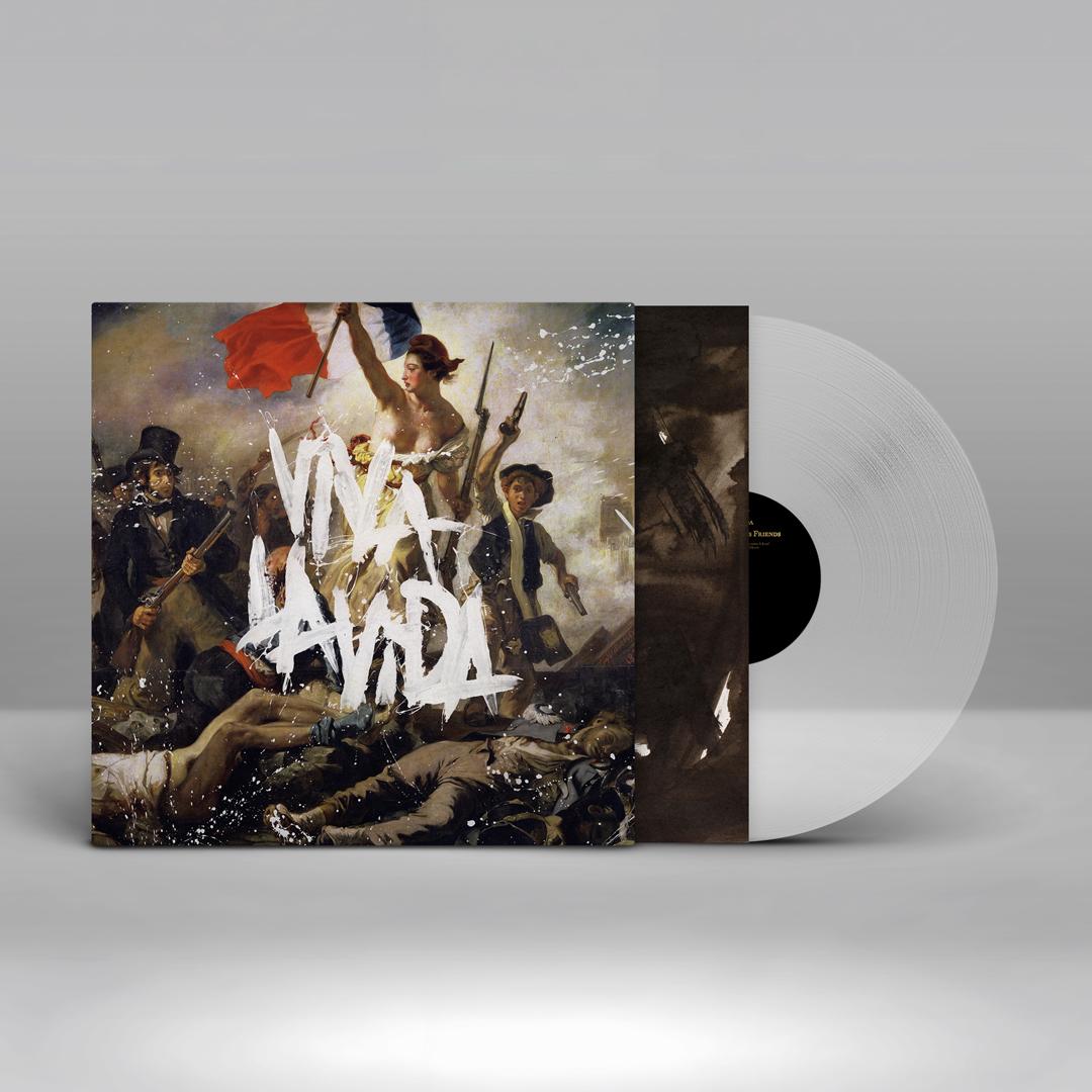 Coldplay’s 2008 album Viva la Vida on clear EcoRecord vinyl made from recycled PET