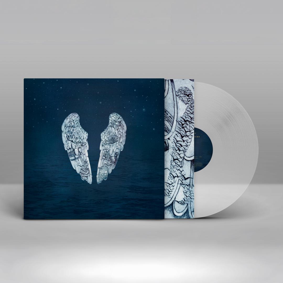 Coldplay’s Ghost Stories album pressed on clear EcoRecord vinyl from recycled plastic