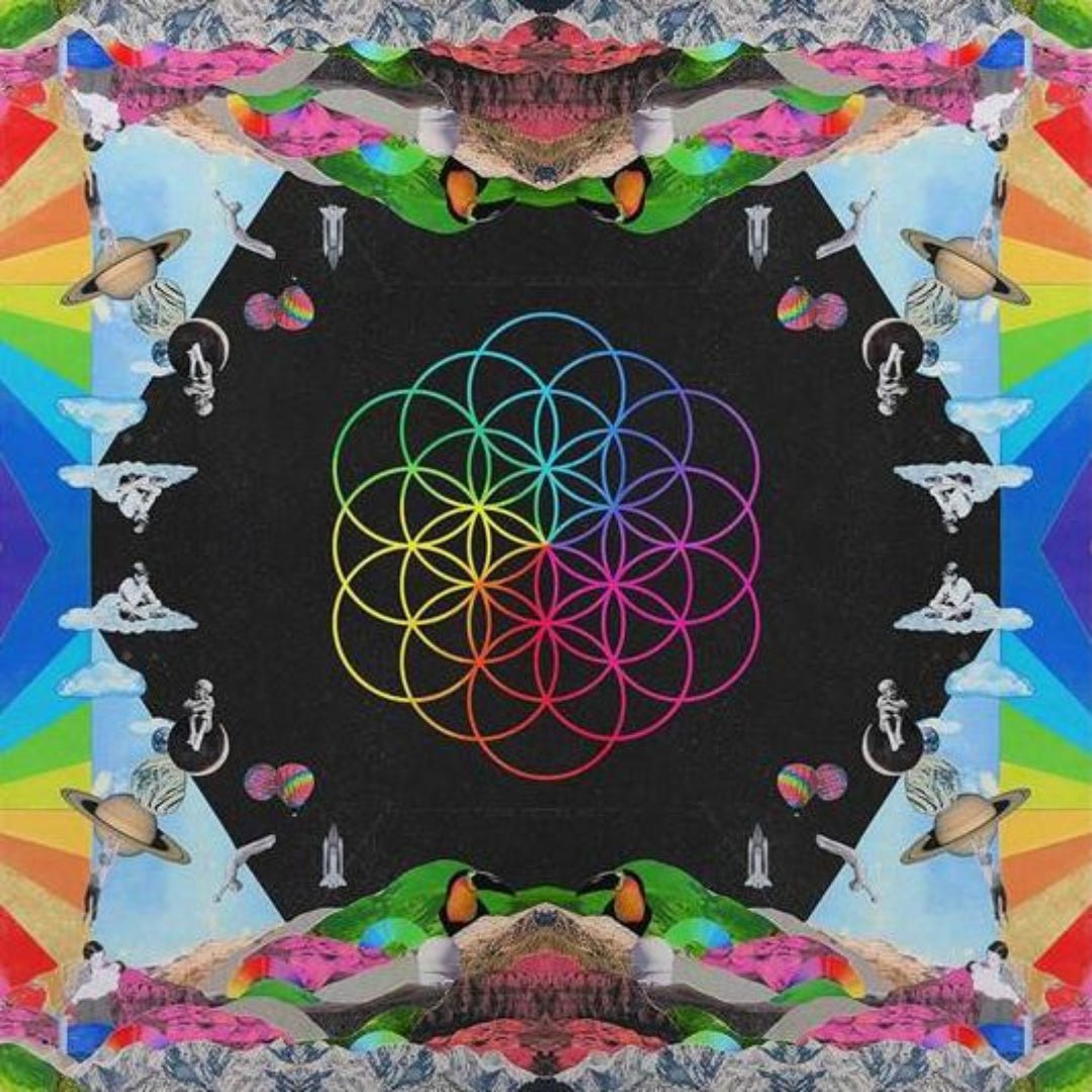 Coldplay’s 2015 album A Head Full of Dreams on clear EcoRecord vinyl from recycled PET