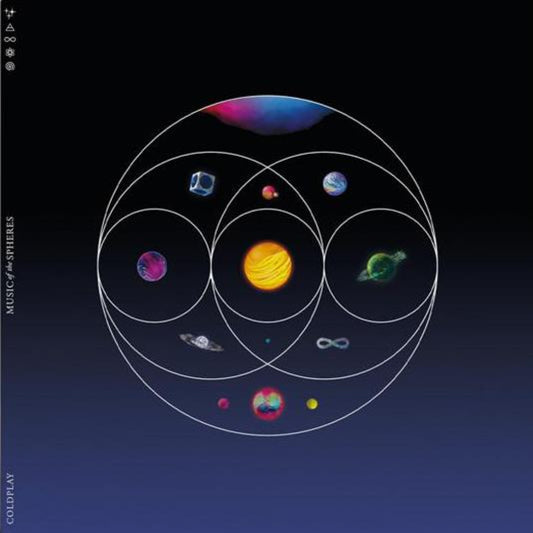 Coldplay’s 2021 album Music of the Spheres on clear EcoRecord vinyl from recycled PET