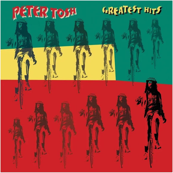 Peter Tosh Best Of LP on red, green & yellow tricolour vinyl