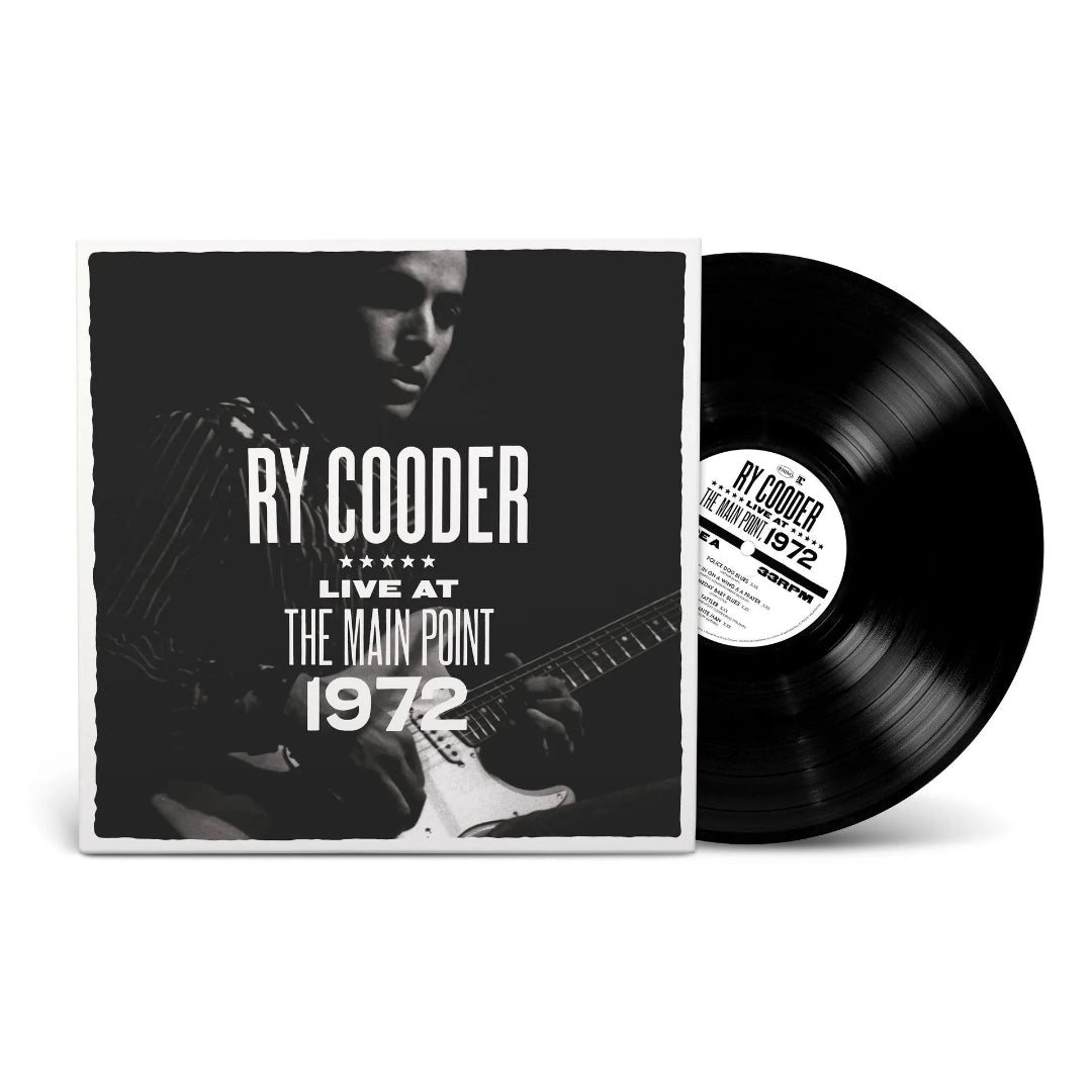 Live at The Main Point 1972 by Ry Cooder black vinyl LP