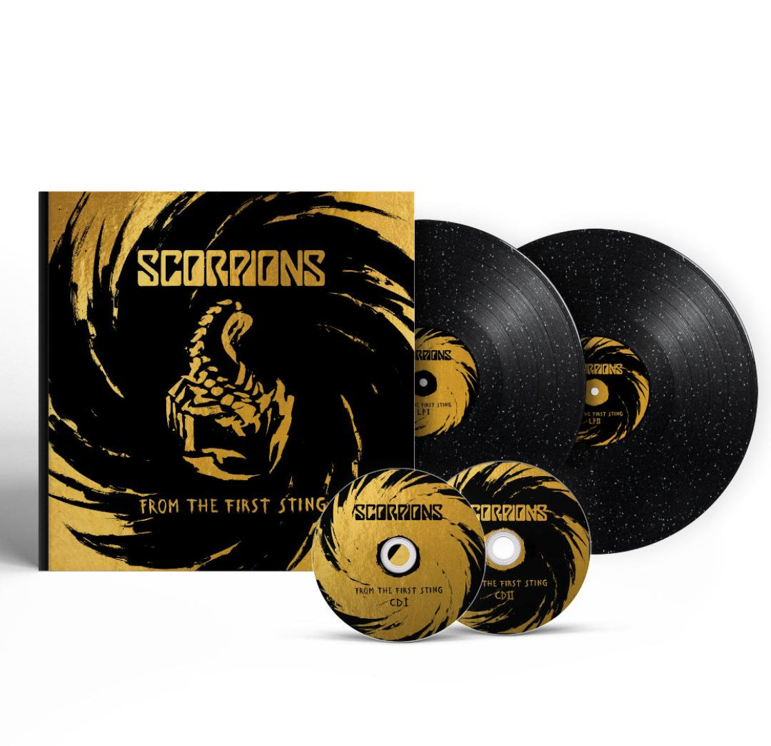 Scorpions From The First Sting 2 LP & 2 CD