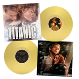 Limited edition Titanic 2LP with poster, booklet, and newspaper replica